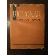 Dictionar german - roman - M. Isbasescu, M. Iliescu, 1966 (140.000 de termeni)