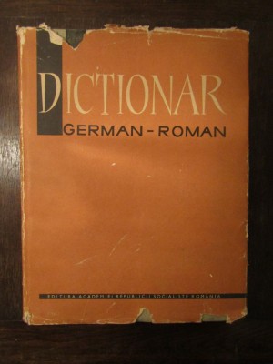 Dictionar german - roman - M. Isbasescu, M. Iliescu, 1966 (140.000 de termeni) foto