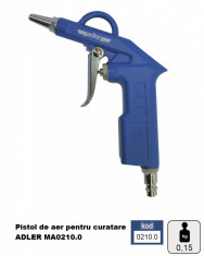 Pistol de aer pentru curatare ADLER MA0210.0 foto