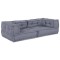 vidaXL Pernă Gri 140 x 70 x 36 cm Poliester