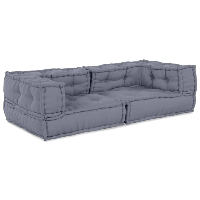 vidaXL Pernă Gri 140 x 70 x 36 cm Poliester