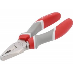 Patent universal, nichelat, manere cauciucate 160mm