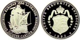 D1 Medalie Germania 1992 /Argint .585/15 g /Sailing ship La Grande Hermine by Jacques Cartier Proof in capsule