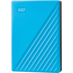 HDD extern WD My Passport 4TB, 2.5", USB 3.2 Gen1, Albastru