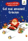 Cumpara ieftin Cel Mai Amuzant Craciun. Jocuri Si Activitati Pentru 5-6 Ani, - Editura Gama