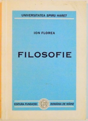 FILOSOFIE , EDITIA A II-A de ION FLOREA , 2000 foto
