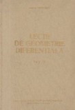 Lectii de geometrie diferentiala, Volumul al II-Lea