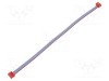 Cablu panglică cu conectori P.cablu-bandă: 1,27mm PIN: 4 2x2, TE Connectivity