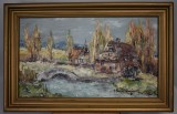 Georgeta Gheorghiu Horobet - Peisaj - ulei/panza 1986