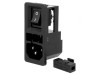 Conector Alimentare AC Tată 10A 250VAC IEC 60320