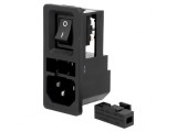 Conector Alimentare AC Tată 10A 250VAC IEC 60320