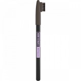 Creion pentru sprancene 05 Deep Brown Express Brow Shaping Pencil, 1g, Maybelline