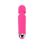 Baghete vibratoare - Atingere Nebuna Bagheta Vibratoare Masaj Magic Roz Potenta si Versatila Capat Flexibil