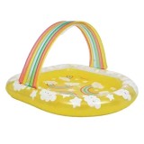 Piscina Acoperita cu Model Curcubeu pentru Copii 144x128x84 cm 1-3 ani
