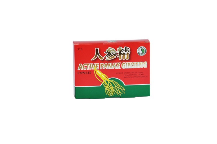 Ginseng panax aktiv 30cps