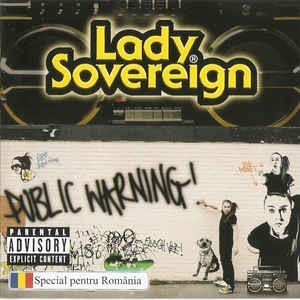 CD Lady Sovereign &amp;lrm;&amp;ndash; Public Warning, original foto