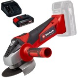 Einhell TC-AG 18/115 Li PXC + Starter Kit - Polizor unghiular 115 mm + Set 1 acumulator si incarcator Li-Ion 18 V 2.5 Ah