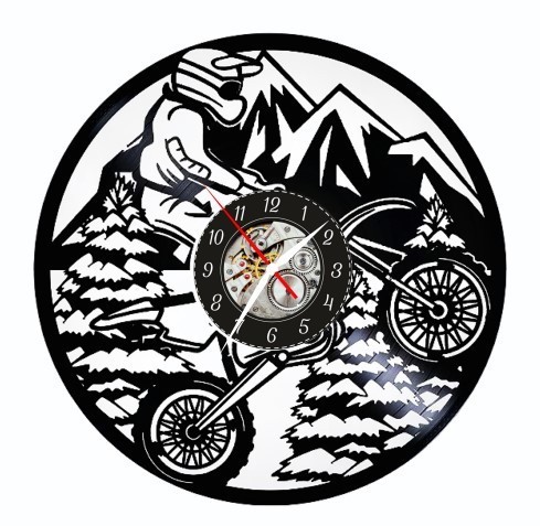 MOTOCICLIST-ceas de perete