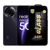 Folie de Protectie pentru Realme Narzo 60x, TEO, Sticla Securizata ESD, Margini Negre, Rezistenta la Zgirieturi, Antistatica, 0.35 mm, Transparenta