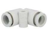 Racord Push-In 90&deg; Polipropilenă 1-10 Bar