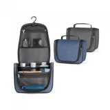 Geanta cosmetica de toaleta 600D, fermoar, Contine mai multe buzunare, si un carlig in partea de Sus, 230 x 180 x 105 mm