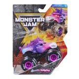 Monster jam legacy trucks masinuta metalica sparkle smash scara 1 la 64