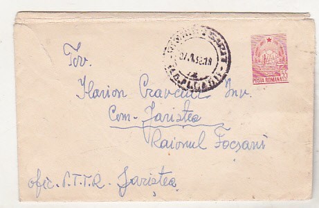 bnk ip Intreg postal circulat - cod 441 / 1966