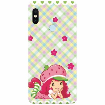 Husa silicon pentru Xiaomi Redmi S2, Strawberry Girl foto