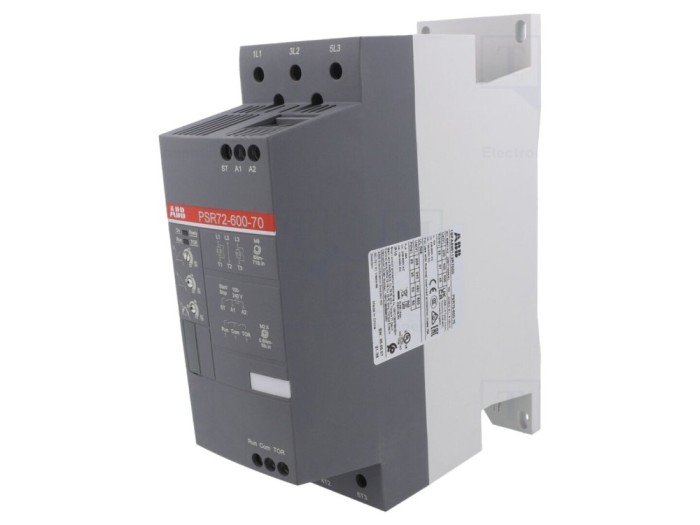 Softstart DIN 37kW 72A