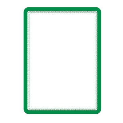 Buzunar magnetic DJOIS A4 ramă verde set 2 bucăți foto