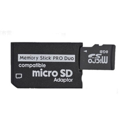 Adaptor micro SD la Memory ( simplu sau DUAL ) Stick MS Pro Duo SONY, PSP ! foto