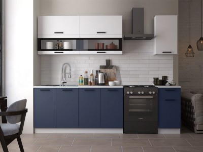 Bucatarie Tehno New MDF 2.0m Ultramarin foto