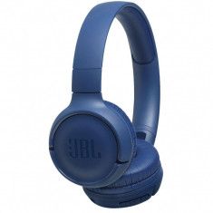 Casti audio On-ear JBL Tune 500BT, Wireless, Pure Bass Sound, Hands-free Call, 16H, Albastru foto