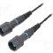 Conector fibra optica, {{Subtip conector}}, 2 pini, BULGIN - PXF6054AAA