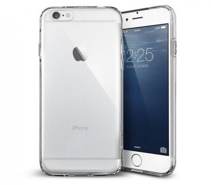 Husa Telefon Plastic iPhone 6 iPhone 6s Clear