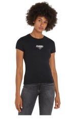Tricou cu maneca scurta pentru femei Tommy Jeans Slim, negru, 3XL - OUTLET