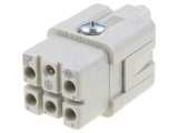 Conector HDC Mamă 6(5+1) 5 PE