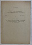 ACTA ETNOGRAPHICA , ACADEMIAE SCIENTIARUM HUNGARICAE TOMUS V , FASCICULI 3 - 4 , CHANGEMENTS DANS LA VIE ET LA CULTURE DES VILLAGES PENDANT L &#039; EDIFIC