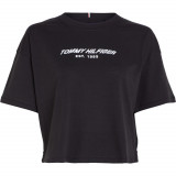 Cumpara ieftin ESSENTIALS RLX LOGO CROP TEE, Tommy Hilfiger