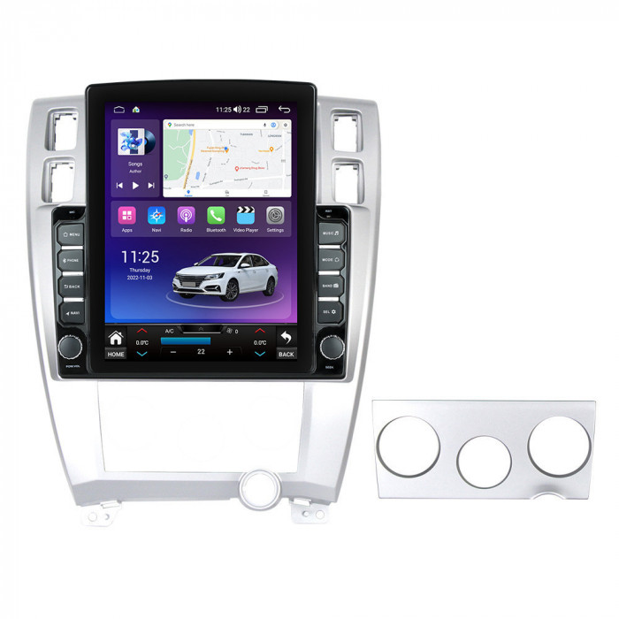 Navigatie dedicata cu Android Hyundai Tucson 2004 - 2011, 8GB RAM, Radio GPS