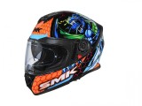 Cumpara ieftin Casca Moto Integrala SMK Twister Dragon GL258 XS Unisex, Viziera Anti-zgarieturi, Protectie ECE, Ventilatie Optima