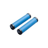 Mansoane silicon Reverse Seismic-Ergo O34mm, Lock On, 145mm, Albastru/Negru Ultimate FactoryBikes