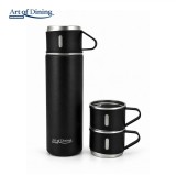 SET TERMOS QUATTRO SIP NEGRU