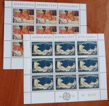 YUGOSLAVIA=1975-''PRO-EU-CEPT'' Picturi Celebre-NUDURI''--2Bloc de:9 v.--MNH-.Nestampilat-vezi-Scan