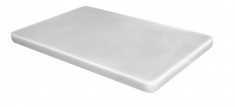 Tocator,blat profesional bucatarie polietilena 45x30x2,5cm culoare alba MN0198899 Raki foto