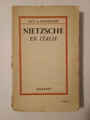 Guy de Pourtales - Nietzsche en Italie (1929) foto