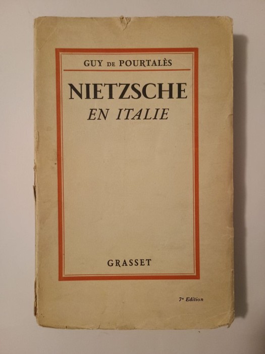Guy de Pourtales - Nietzsche en Italie (1929)