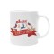 Cana alba personalizata Merry Christmas, INOVATIX&reg;. 330ml