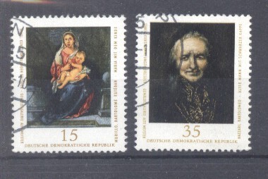 Germany DDR 1976 Painting, used G.321 foto