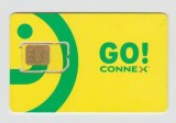 bnk card Cartela telefonica de colectie - SIM Connex - Connex Go 2 - Col:RO-CON-GSM-0016A